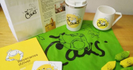 Aleksandar Chakas' new souvenir line: cloth bag 7.10 EUR, mug 17.50 EUR, thermal mug 13.00 EUR